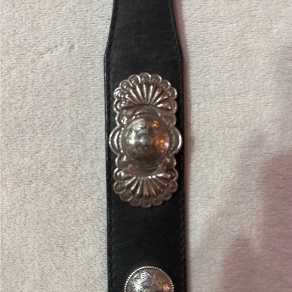 Black Belt with Silver Accents - Picture 3 of 4